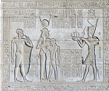 antique, engraved, stone blocks, egypt, temple, antiquity, history, bas relief, ancient, sculpture, day