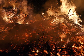 fire, easter fire, easter, fire - Natural Phenomenon, heat - Temperature, flame, nature, burning