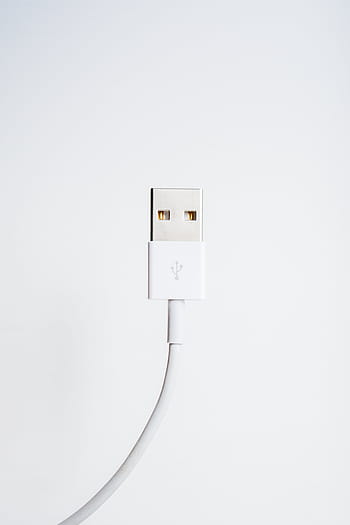 close-up photo, usb cable port, usb, cord, white, wall, technology, electricity, outlet, cable, switch