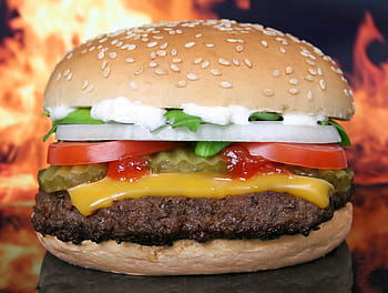 Hamburger, cipolle di pomodori formaggio, panini di semi di sesamo, formaggio, pomodori, cipolle, seme di sesamo, panini, astratto, barbeque, bbq