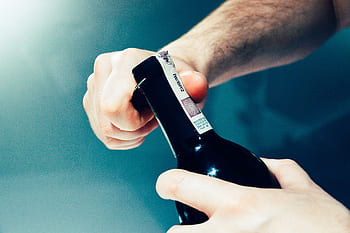 wine, bottle, alcohol, drinks, hands, cork