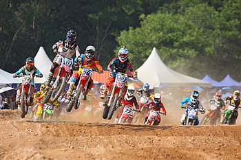 motocross, race, sport, game, motorcycle, vehicle, tent, outdoor