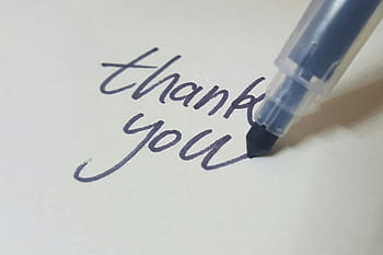 black, pen, writing, thank, calligraphy, thanks, sign, symbol, letter, script, text