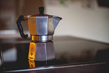 กาแฟโมคะ, กาแฟ, หม้อกาแฟมอคค่า, สีดำ, อาหารเช้า, ลิ้มรส, สด, ร้อน, ตอนเช้า, กลิ่นหอม, ดื่ม