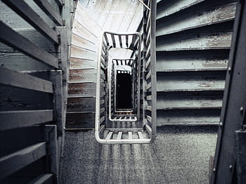 stairwell, stairway, stairs, steps, railing