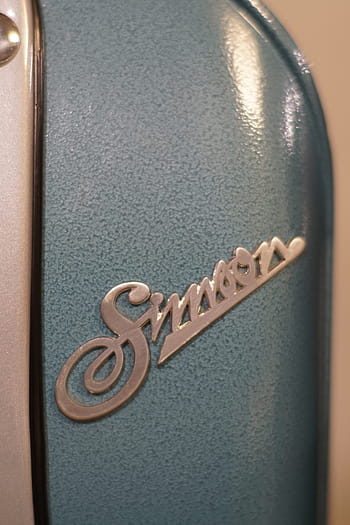 simson, logo, oldtimer, motor scooter, emblem, brand, suhl, vehicle, motorcycle, old, blue