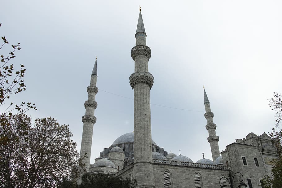 süleymaniye, cami, minaret, istanbul, turkey, architecture, religion, islam, the minarets, city, middle east