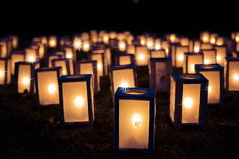 photography, candle, inside, lantern, lights, christmas luminaries, night, dark, decoration, holiday, glowing
