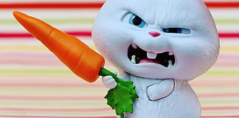 hare, evil, snowball, film character, pets, funny, cute, animal, toys, children, fun