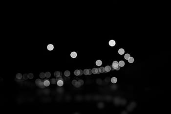 časosběrné fotografie, pouliční lampy, bokeh, obraz, styl, účinek, Fotoaparát, 50 mm, Černý a bílý, Pozadí, rozmazat