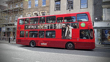 autobus červený oxford, autobusů, červené autobusy, autobus, Oxford, Červené, Anglie, provoz, město, symbolů, doprava