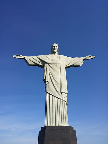 Βραζιλία, Ρίο Ντε Τζανέιρο, άγαλμα, corcovado, Ιησούς, Χριστός, ουρανός, ορόσημο, θρησκεία, χριστιανισμός, πίστη