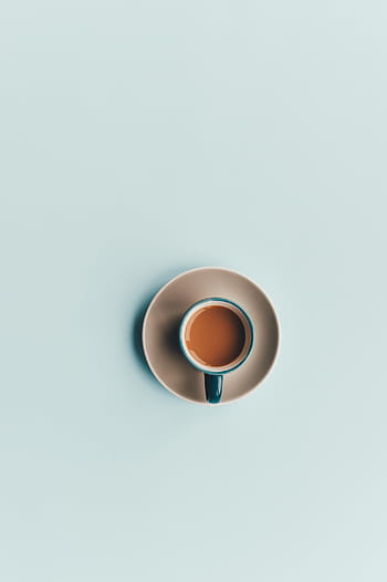 round teal, ceramic, mug, brown, saucer, green, liquid, coffee, cup, coffee cup, drink