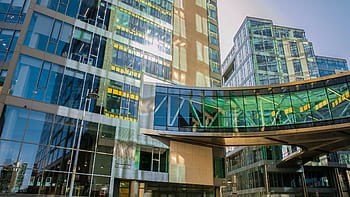 arkitektur, bygning, infrastruktur, blå, himmel, tårn, skyskraber