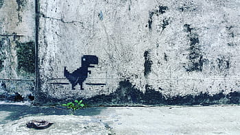 street art, google dinosaur game, philippines