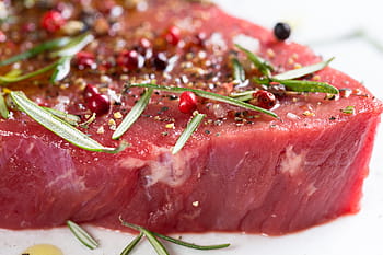 sliced raw steak, meat, beef, raw, marinated, steak, fresh, meal, barbecue, uncooked, pepper