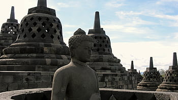 borobudur, Indonesië, jawa, Java, religieus, Boeddha