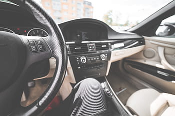 vista del conductor, Luz, Moderno, Automóvil, Interior, Conductor, Ver, botones, autos, tablero, conductores