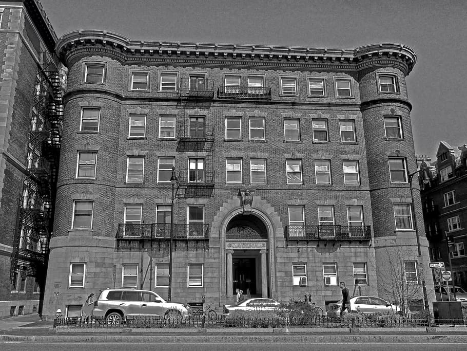 claverly hall, Harvard University, cambridge, massachusetts, dorm, dormitory, architecture, black and white, campus, building exterior, built structure