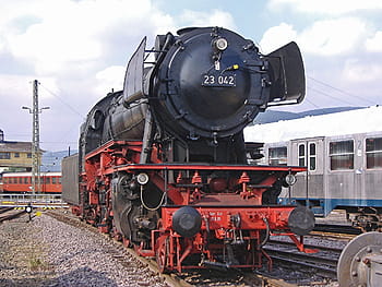 parní lokomotiva, personenzug lok, parní lokomotiva, personenzuglok, neubau lok, db, br23, br 23, deutsche bundesbahn, bw, bahnbetriebswerk, neustadt weinstraße