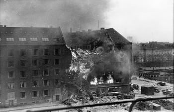 gestapo headquarters, Bombing, Gestapo, headquarters, 