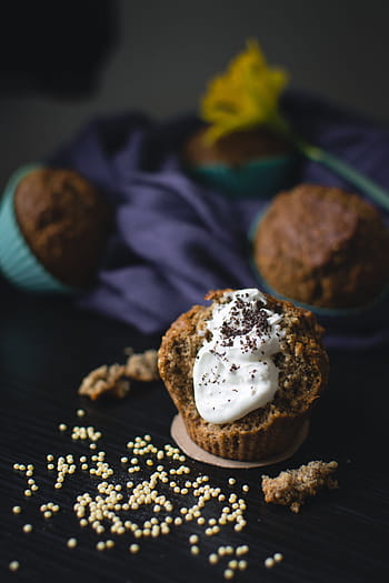muffin, mák, zdravý, dort, zblízka, dezert, domácí výroba, pečivo, relaxovat, sladký, jídlo