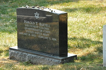 harold t, t., bartell tombstone, Headstone, Resting Place, Graves, Memory, arlington national cemetery, washington dc, place, grave
