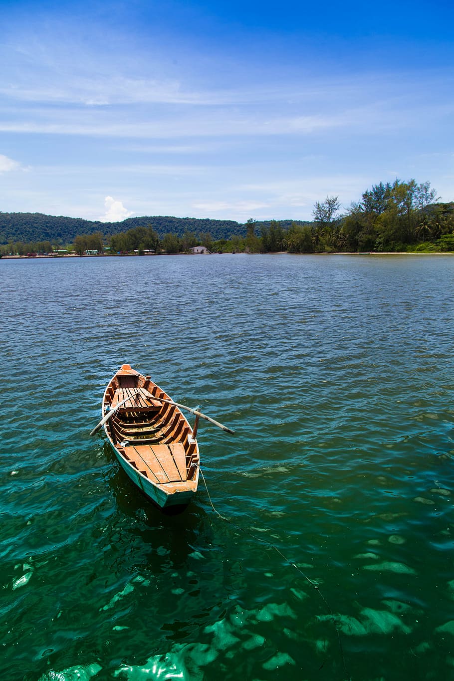 phu quoc, isola, barca, nessuno, ancora, viet nam, nave nautica, natura, acqua, all'aperto, lago
