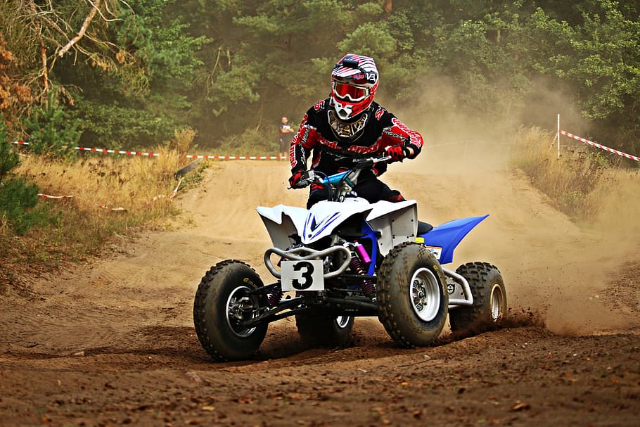enduro, motocross, cross, quad, motocross ride, atv, motorcycle, sand, race, all-terrain vehicle