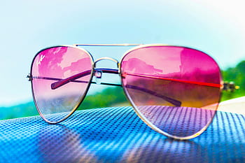 stříbrné rámové sluneční brýle, zákazy paprsků, brejle, brýle, mít na sobě, móda, vidění, rám, optický, nošení, optika