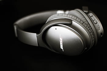 Bose Headphones, bose, headphones, music, camera - Photographic Equipment, black Color, single Object, technology, equipment, studio Shot, lens - Optical Instrument