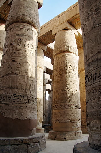 Mısır, karnak, tapınak, Amin, kemeraltı, sütunlar, mimari, Antik, firavun, arkeoloji, yaşında
