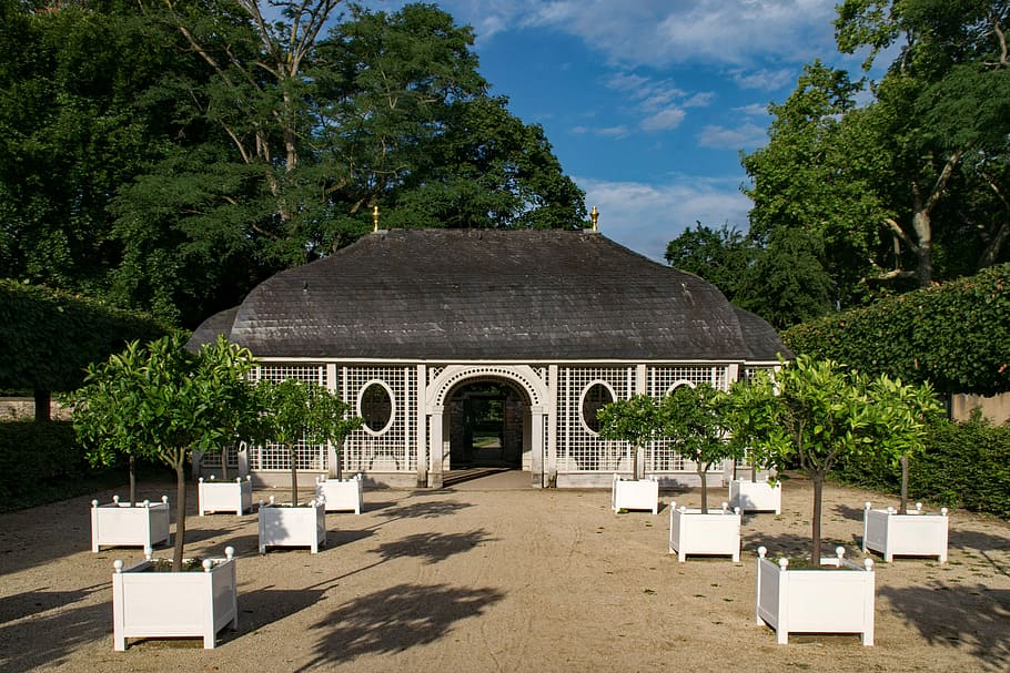 princ, zahrada, darmstadt, hesse, prince george's-garden, Německo, Zajímavosti, zahradní kůlna, pavilon, budova, park