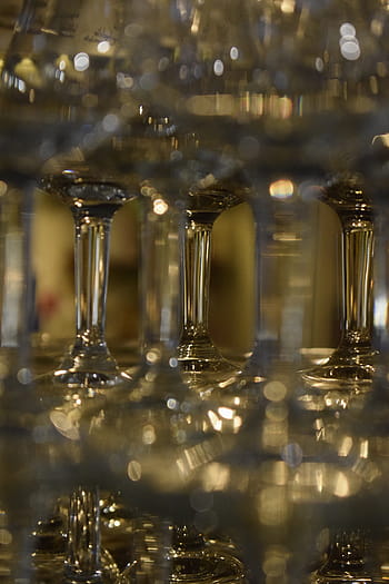 zmrzlina, pro ostatní, víno, zmrzlina forrest, víno zmrzlina, odraz, alkohol, nápojová sklenice, láhev, bar - pití, stůl