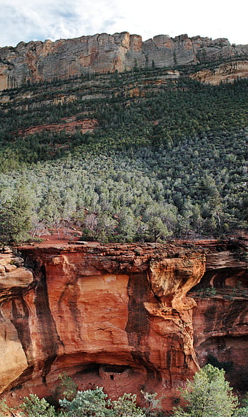 penduduk asli Amerika, reruntuhan, sou, india, barat daya, sedona, arizona, hutan belantara, sejarah, hiking, indah