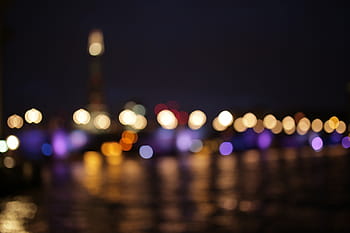 velký, noc v noci, bokeh, big ben, noc, Ben, Londýn, cestovat, rozostření, abstraktní, panoráma města