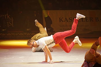 gymnastika, break dance, umělec, akrobacie, turnkunst, akrobaty, umělci