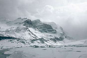 ohne Titel, Berg, Hochland, Wolke, Himmel, Gipfel, Grat, Landschaft, Natur, Tal, Schnee