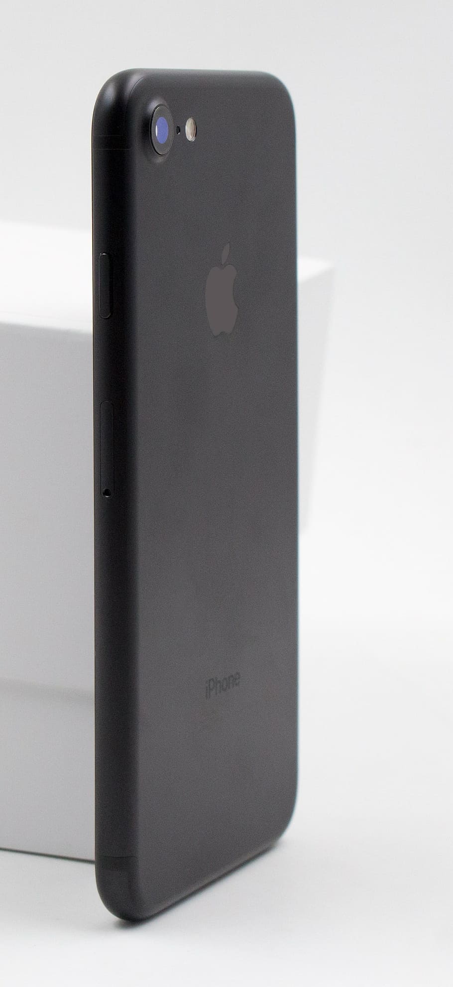 Černá, iphone 7, bílý, Pozadí, iphone, iphone7, jablko, telefon, plástev, data, ios