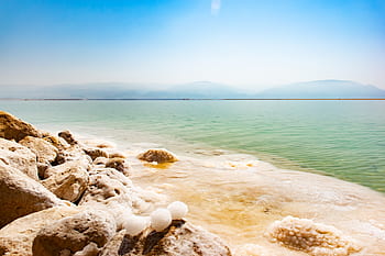 mrtvé moře, hodina Země, moře, Příroda, romantický, Izrael, modrý, horizont, sůl, relaxovat, voda