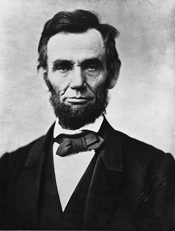 Abraham Lincoln, prezident, portrét, Spojené státy, Amerika, usa, Černý a bílý, 1863, bart, létat, muž