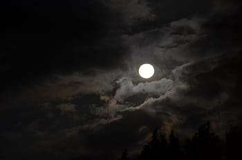 lună, noapte, groza, astronomie, lună plină, eclipsă de soare, cer