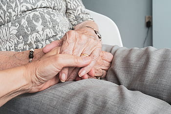 hands, old, old age, elderly, vulnerable, care, old person, pension, self-reliance, loneliness, woman