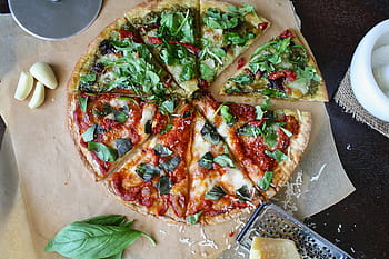 výroba pizzy, pizza, jídlo pití, jídlo, pizzy, sýr, mozzarella, pečený, rajče, večeře, těsto pečivo