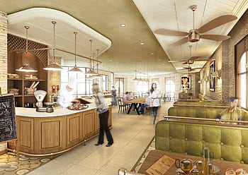 innsiden, restaurant, Bar, bord,, spise~~POS=TRUNC, område, mennesker, gjest, kunde, kvinner, lampe. lys