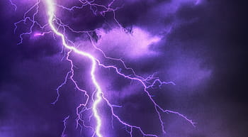 purple, lighting, digital, wallpaper, flash, thunderstorm, super cell, weather, sky, night, forward