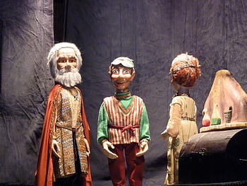 marionettes, theatre, theater, toy, performance, fairy tale, king, princess, kasperle, puppet, play