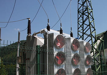 cooling, electrical, fans, high-voltage, power, substation, transformer, voltage, industries