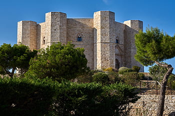 castel del monte, itália, puglia, castelo, patrimônio mundial, octógono