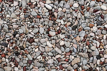 brown, red, gray, rocks, pebble, stone, nature, coast, backgrounds, pattern, rock - Object